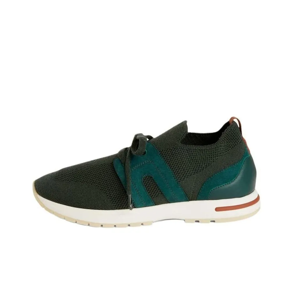 Loro Piana Low Top Casual Shoes Women's Cyan