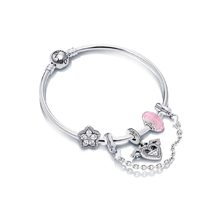 Pandora 925 Sterling Silver Bangles Women's