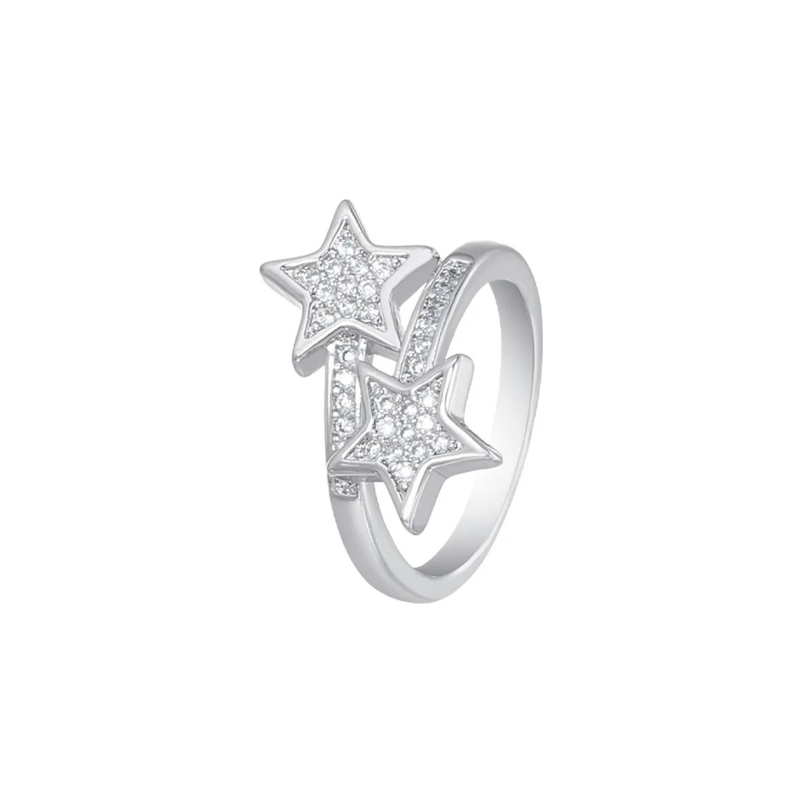 MISS XIA JWY Циркон Медные Кольца Женские