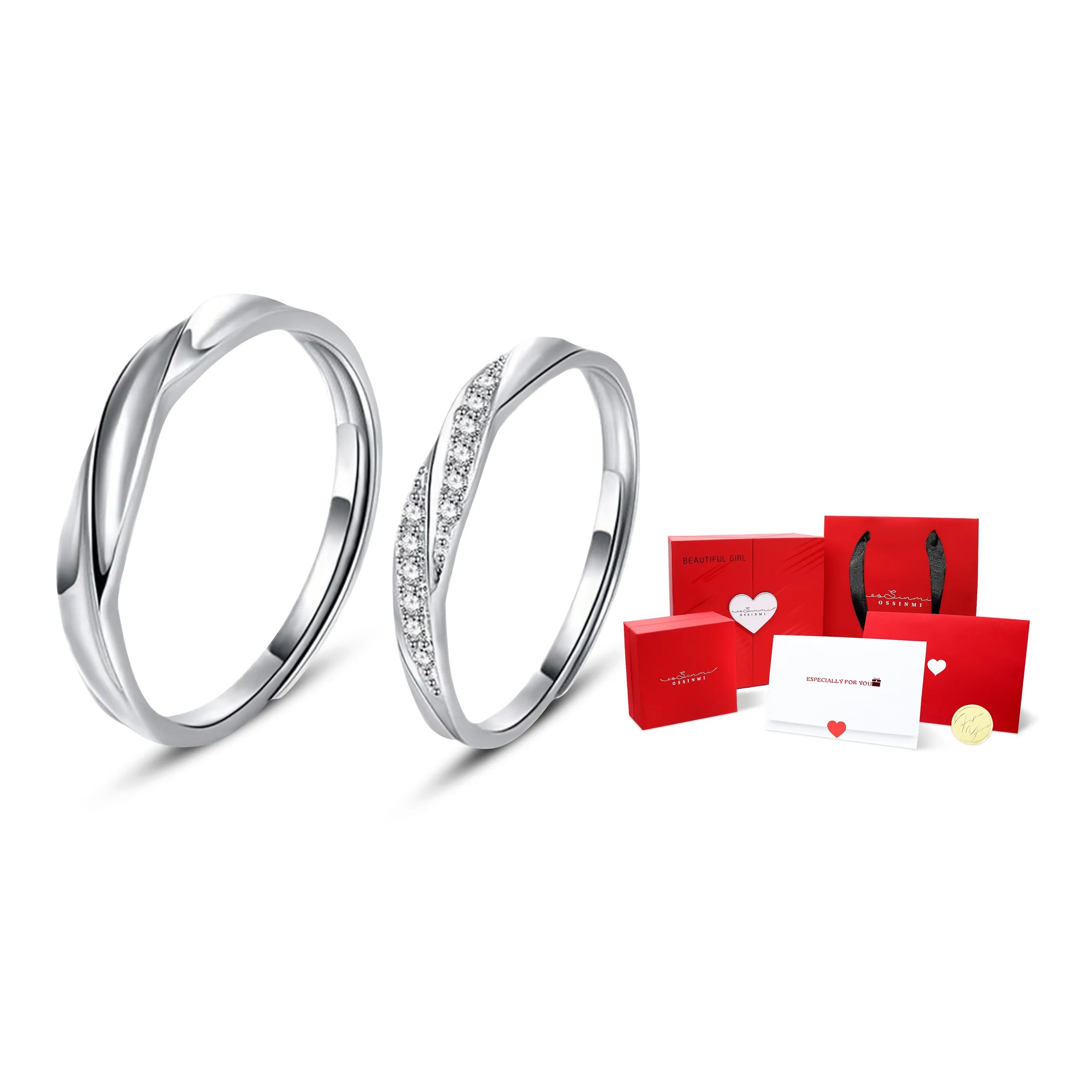 OSSINMI Кольца Унисекс
