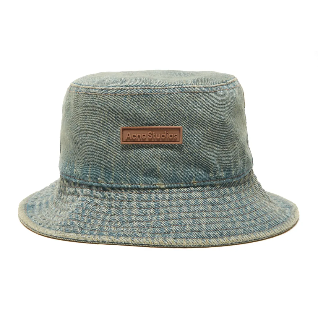 Acne Studios Cotton Bucket Hats Women's Blue