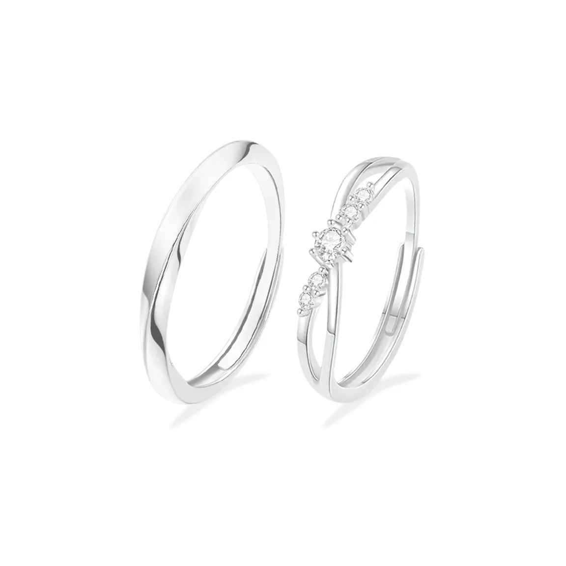 Cuz Strange Intention Цирконовые кольца унисекс