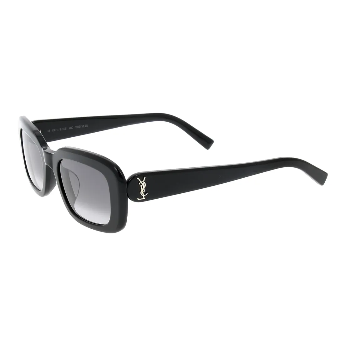 SAINT LAURENT Ацетат Нерегулярная форма Солнцезащитные очки Мужской Черный