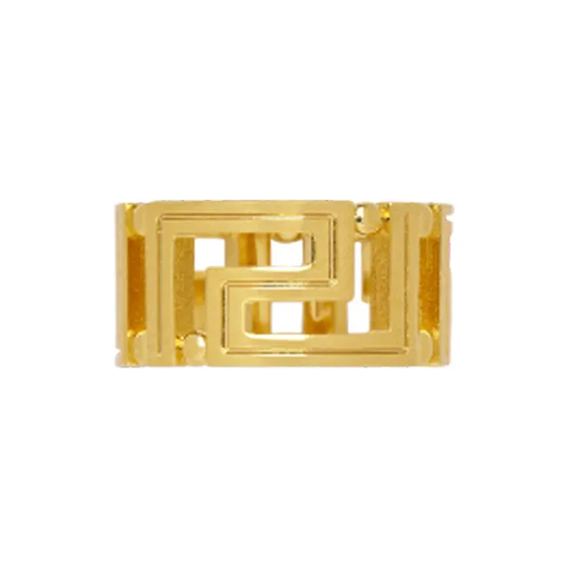 VERSACE Brass Rings Women's Gold