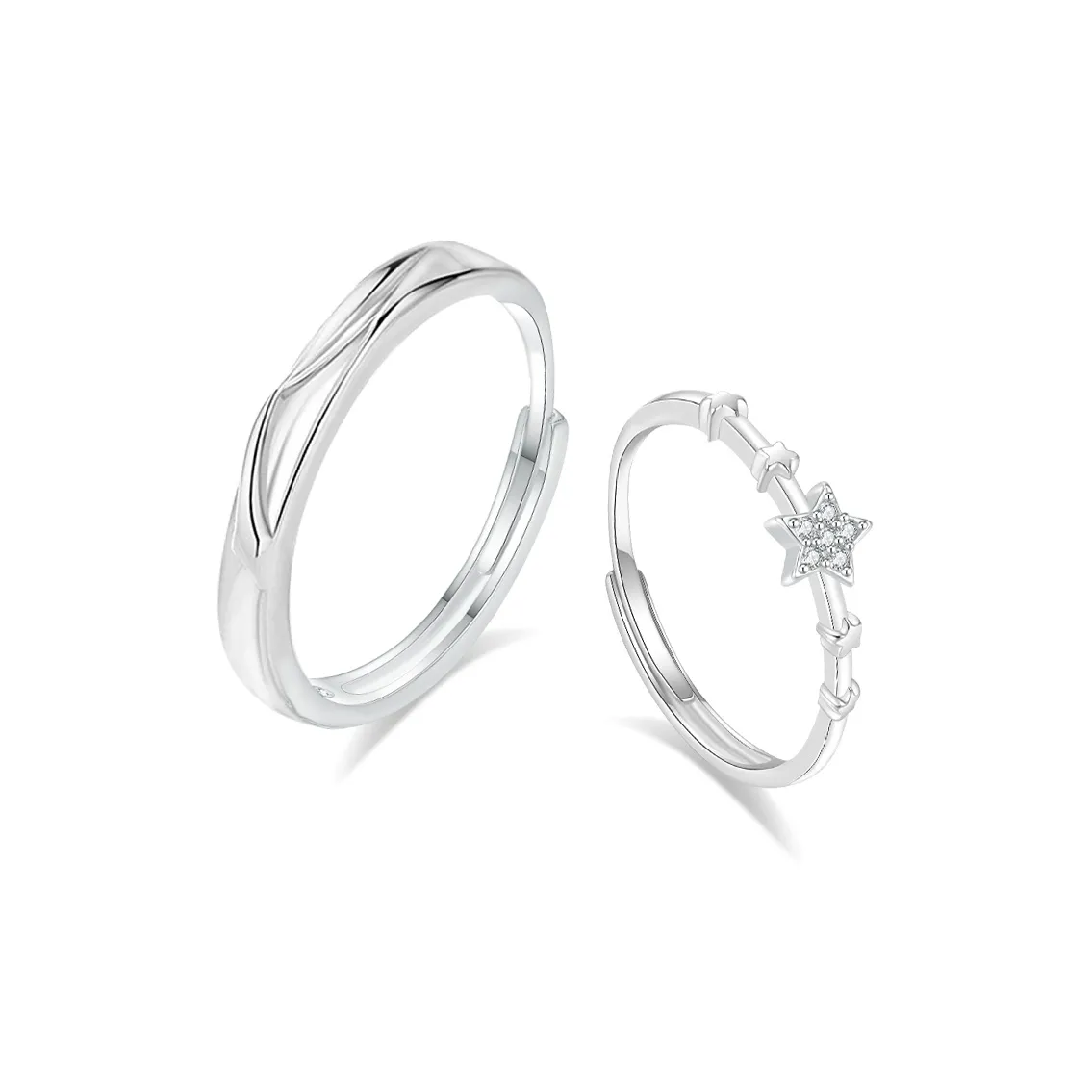 Cuz Strange Intention Цирконовые кольца унисекс