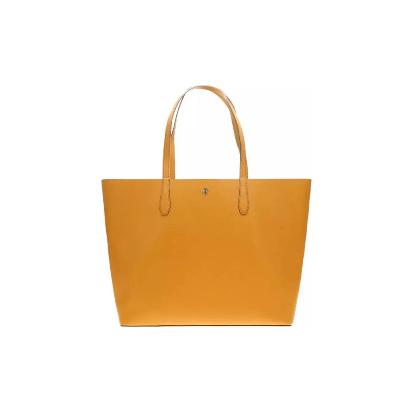 TORY BURCH Blake Коровья кожа Тоут Сумка Сумка для покупок Сумка Сумка через плечо Женская Оранжевая Желтая