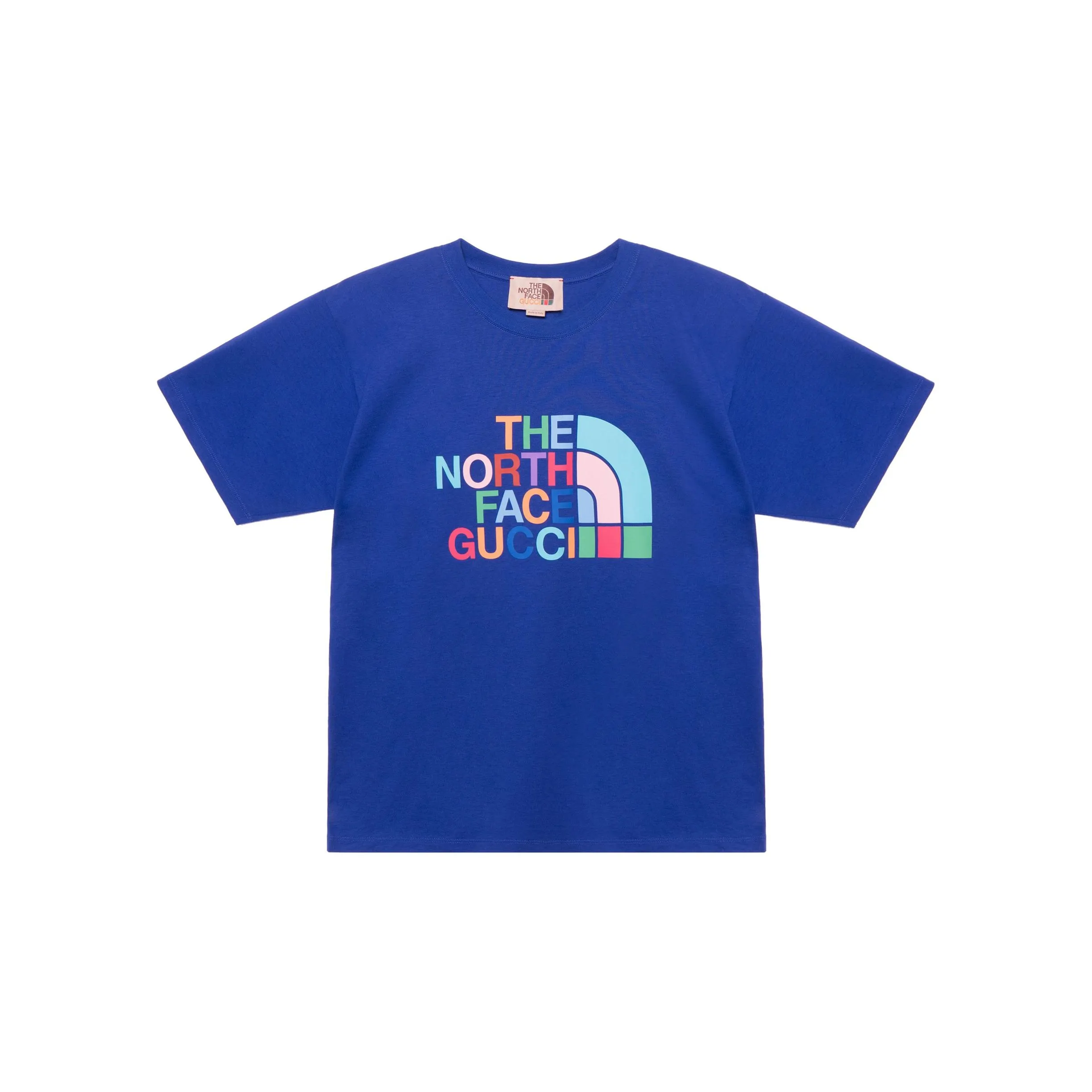 GUCCI x THE NORTH FACE FW22 T-Shirt Мужской Синий