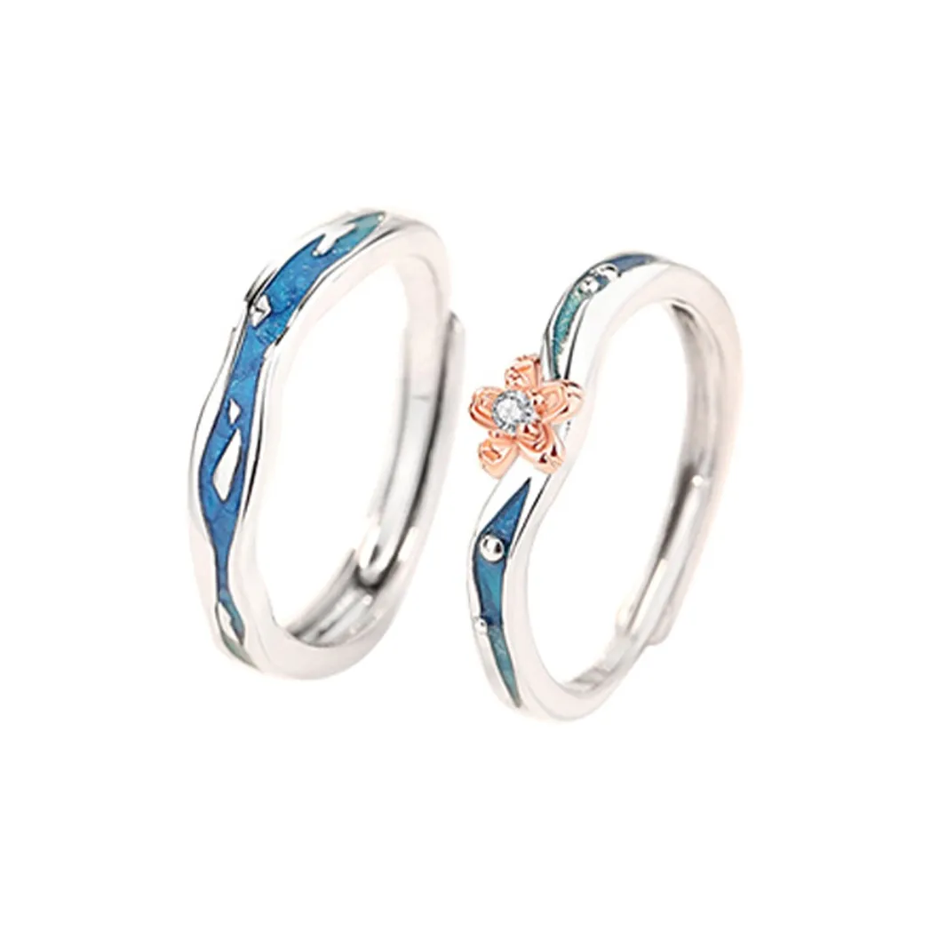 VAN GOGH Медный Эмаль Синтетический Кубический Цирконий Кольца Унисекс