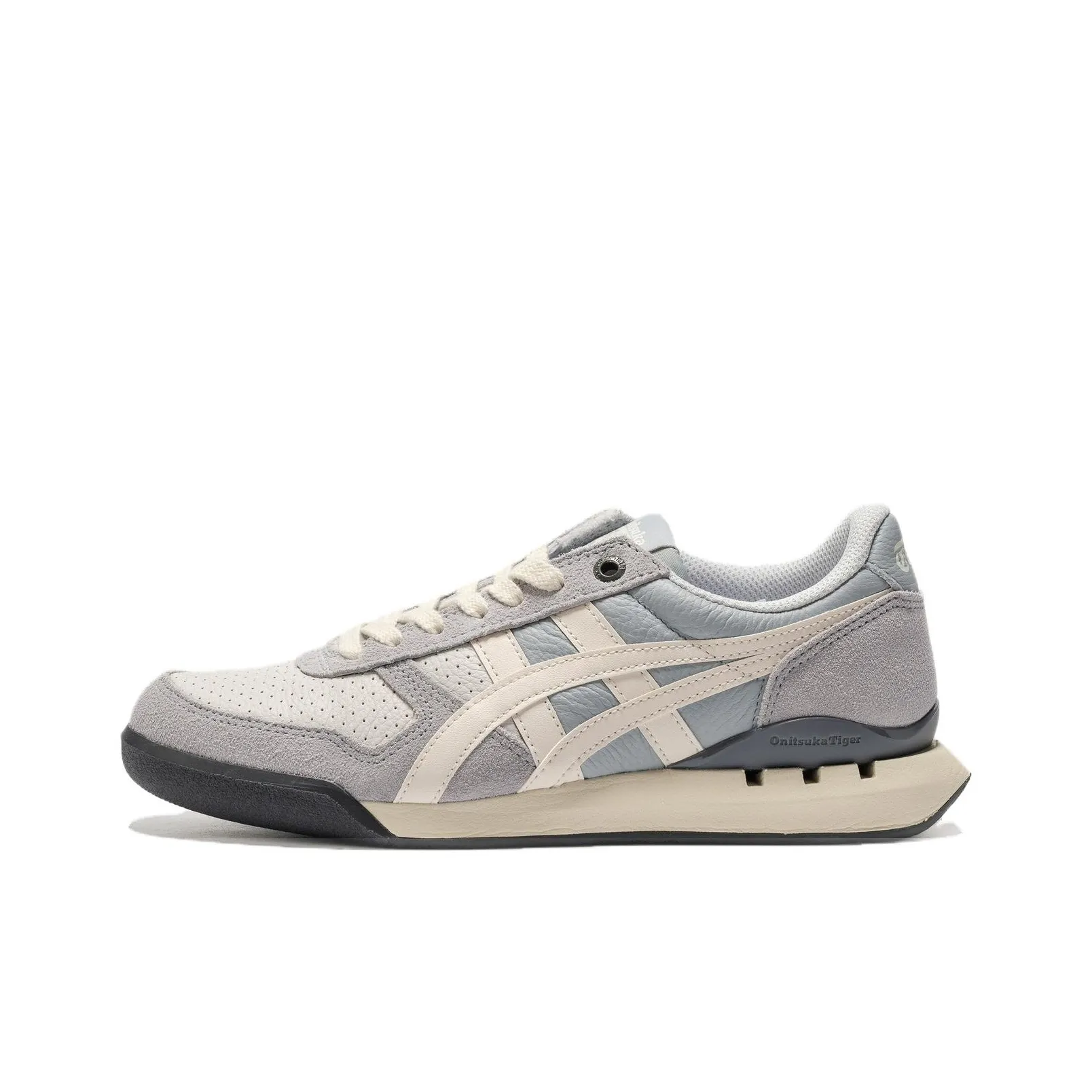 Onitsuka Tiger Ultimate 81 Casual Shoes Unisex Low Top Light Gray/Blue/Beige/Black
