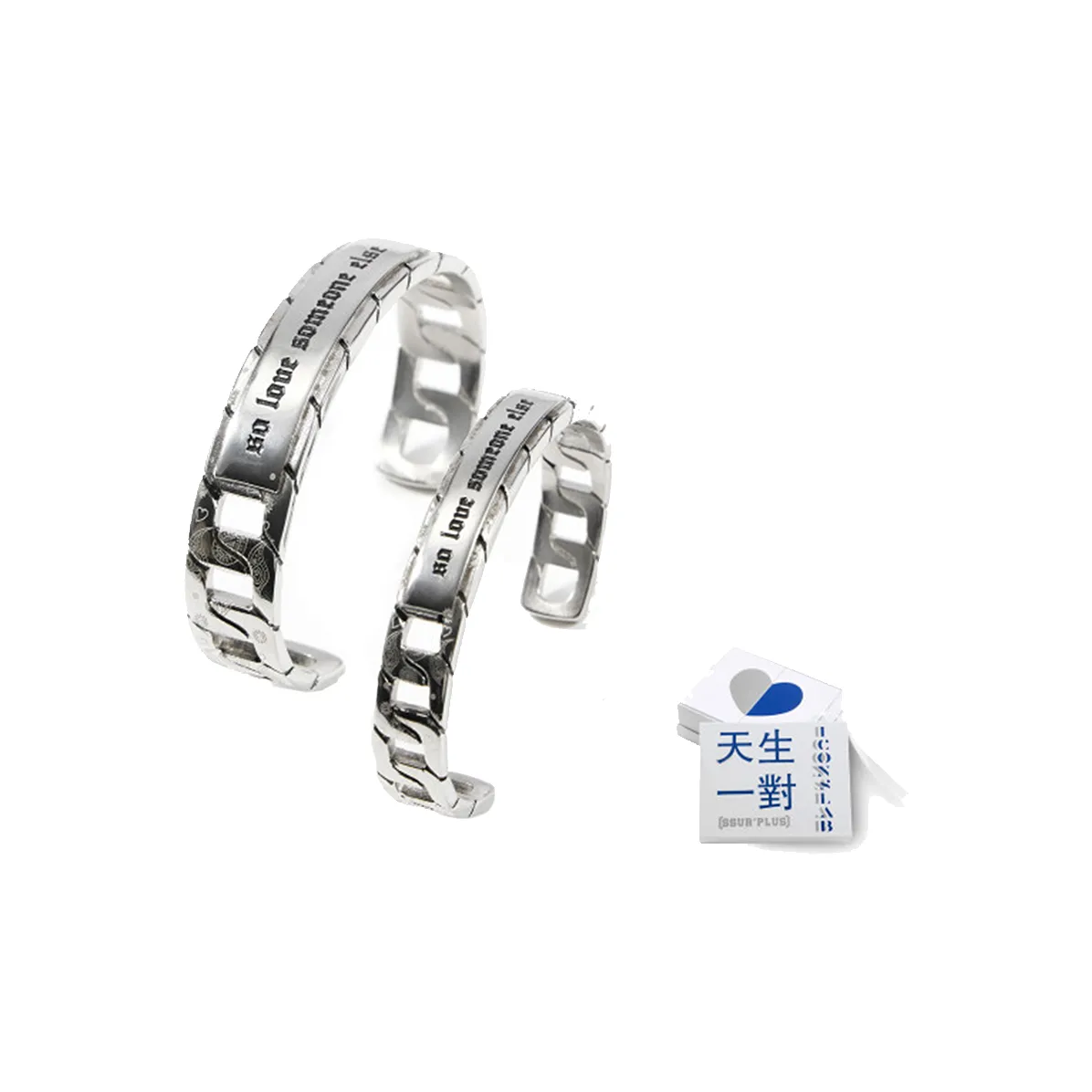 ICONS Lab Титановый Стальной Браслеты Унисекс Серебряный