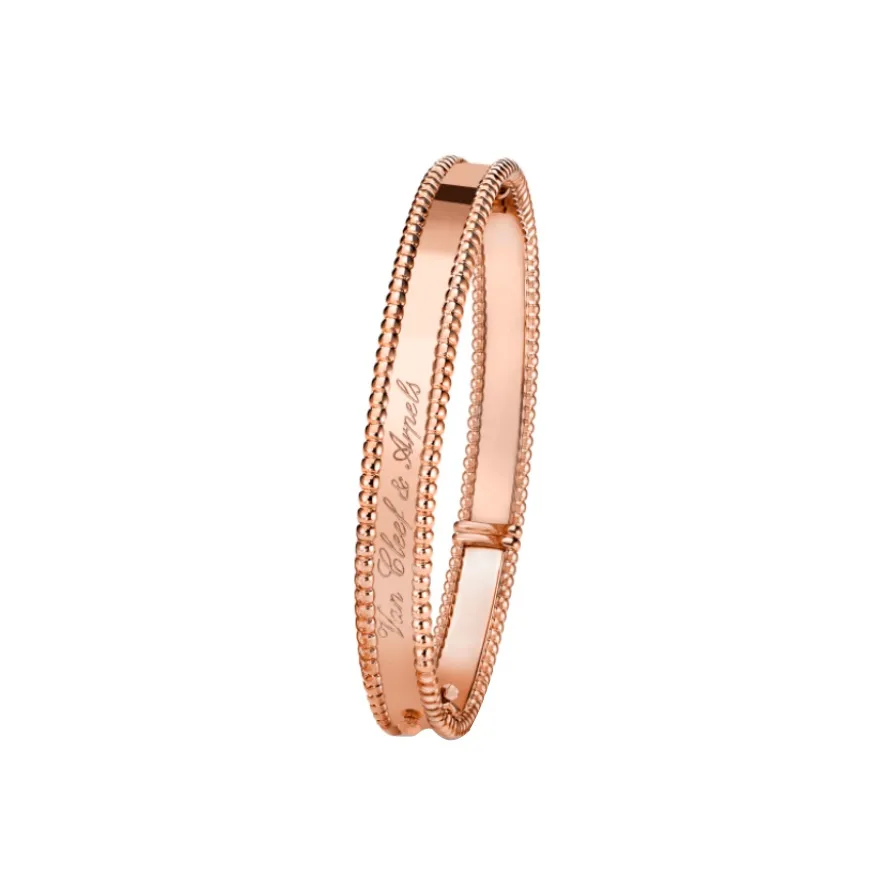 Van Cleef & Arpels 18K Rose Gold Bangles Unisex