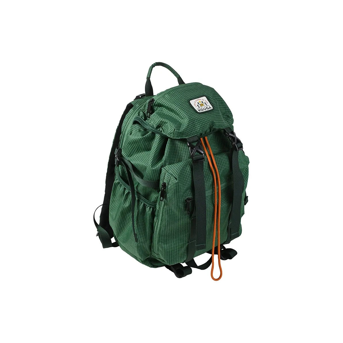 KOUGA 17L Outdoor Backpack Bag Oxford Green Black Unisex KOUGA 17L Outdoor Рюкзак Сумка Оксфорд Зеленый Черный Унисекс