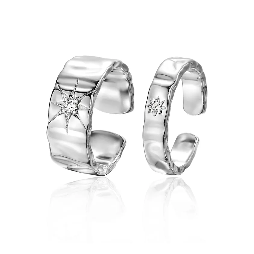 KING OF BLING Цирконовые кольца унисекс