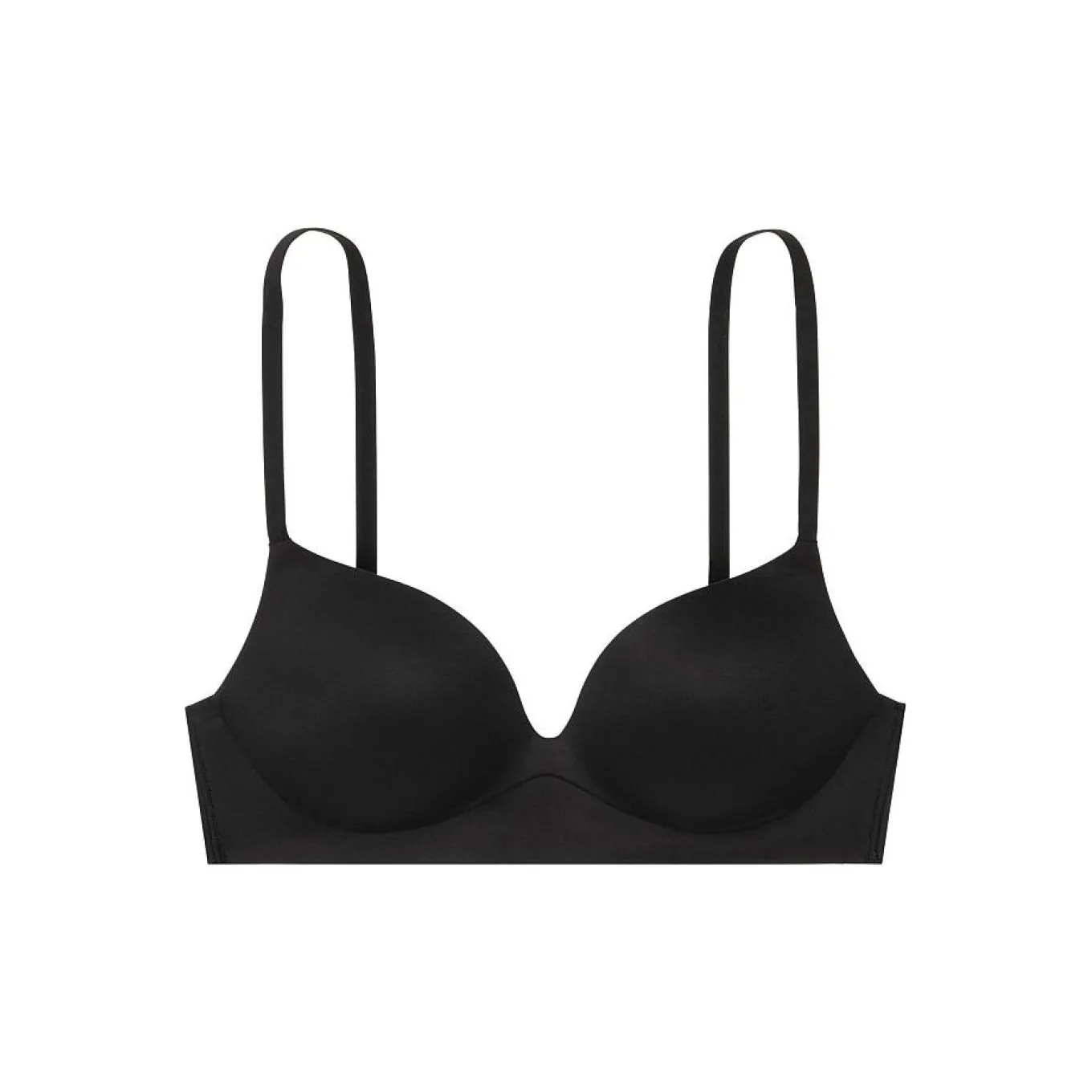 Victoria's Secret INCREDIBLE Collection 6940 Gathering Wireless Push Up Bra Women's Black