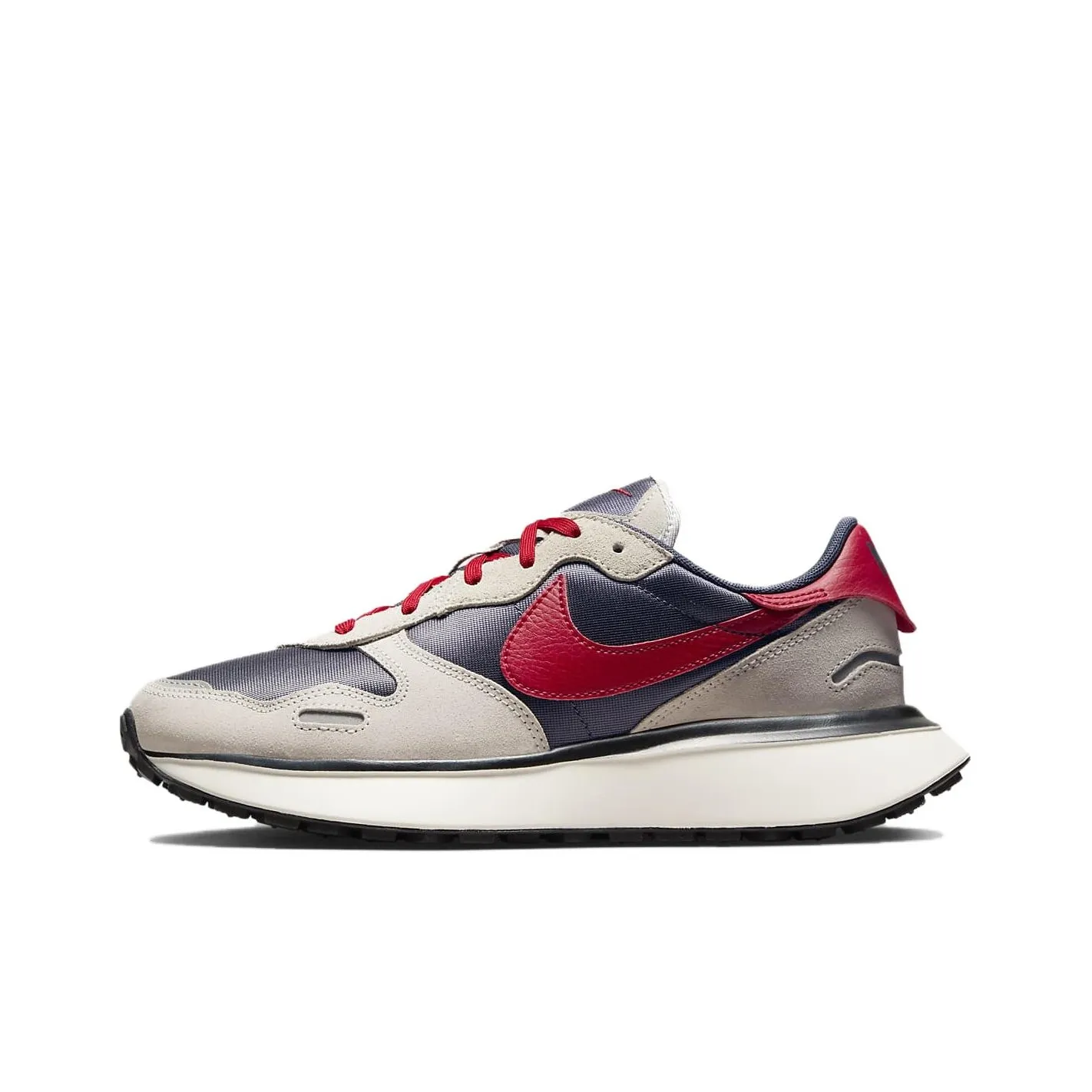Nike Phoenix Waffle Thunder Blue Photon Dust Wolf Grey Gym Red Women's
