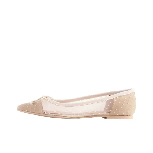 Pretty Ballerinas Женские повседневные туфли экрю для женщин