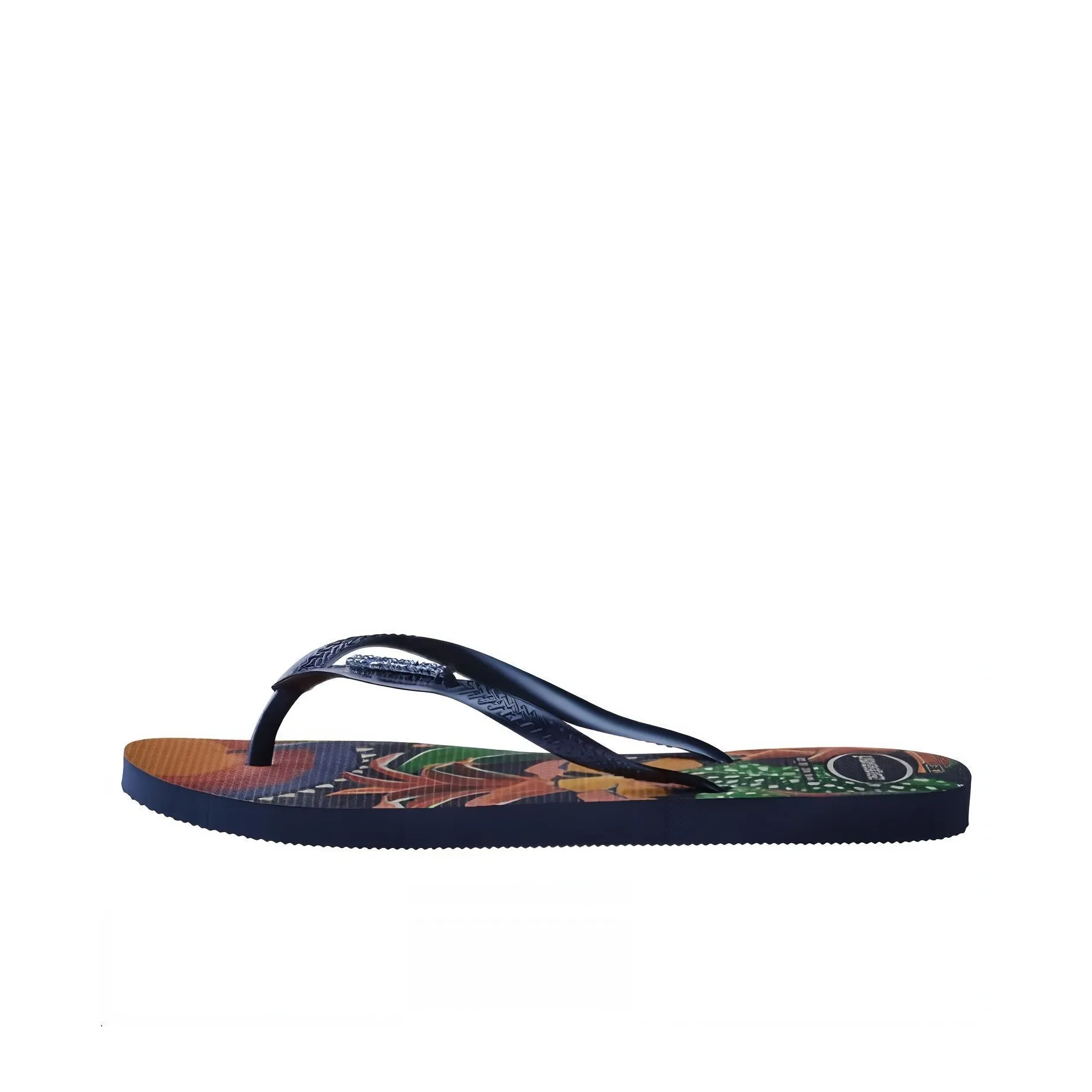 Havaianas Износостойкие Тихие Быстросохнущие Шлепанцы Женские Темно-синие