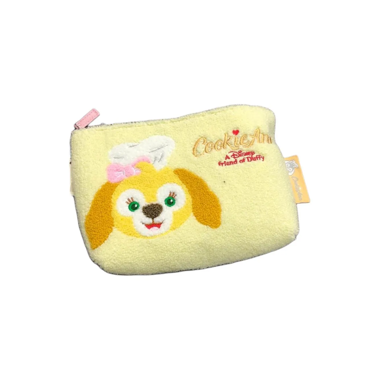 Disney Plush Coin Purse Wallet Regular Women's Yellow & Multicolor