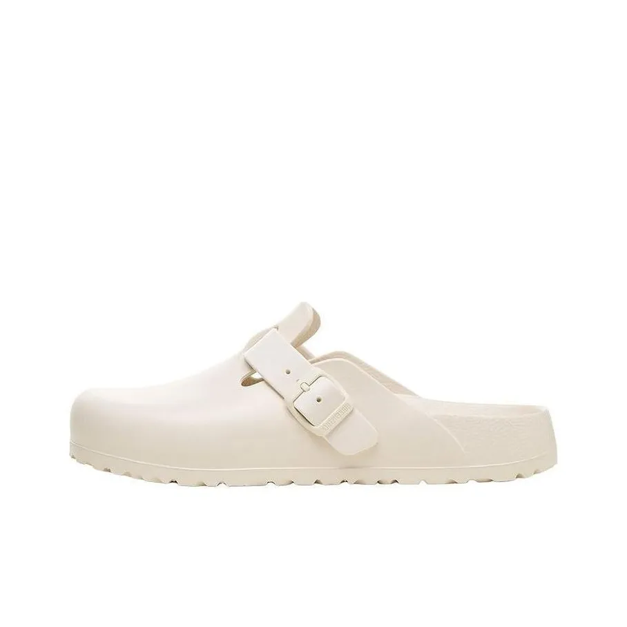 Birkenstock Boston Wrap toe Slippers Women's White