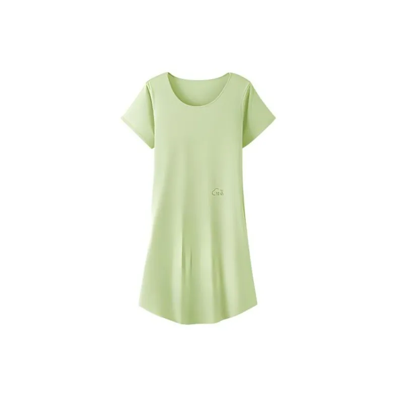 JINGYUN Deep Pajama 60 Nightgown Women's Spring Pear