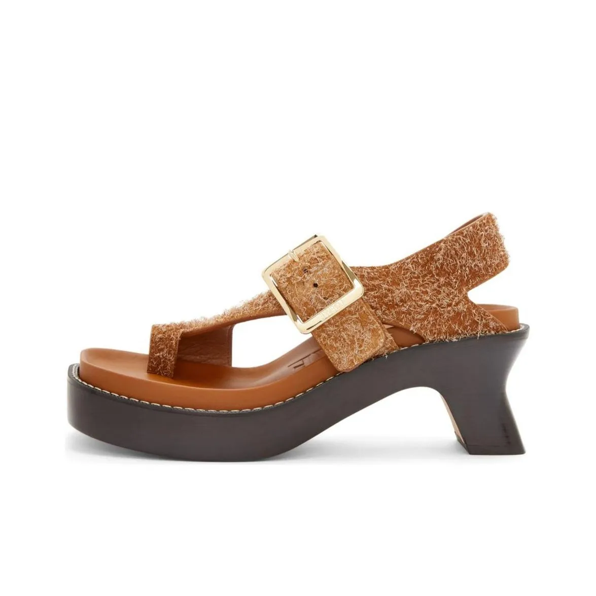 LOEWE 70mm Ease Brushed-suede Sandals