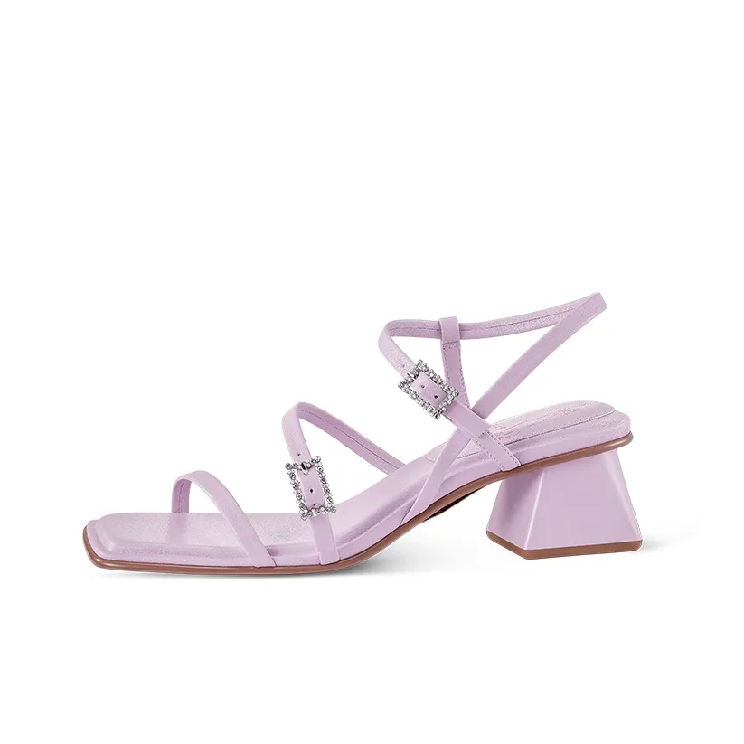 7or9 Лаванда One Ремешок Сандалии 5 см Женские Светло-фиолетовый