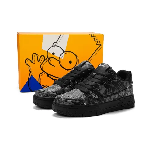 The Simpsons Кроссовки для скейтбординга Low Top Унисекс