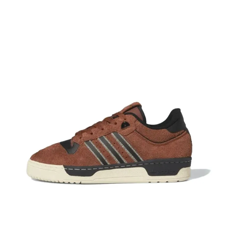 Adidas Rivalry 86 Low Preloved Brown Core Black Easy Yellow