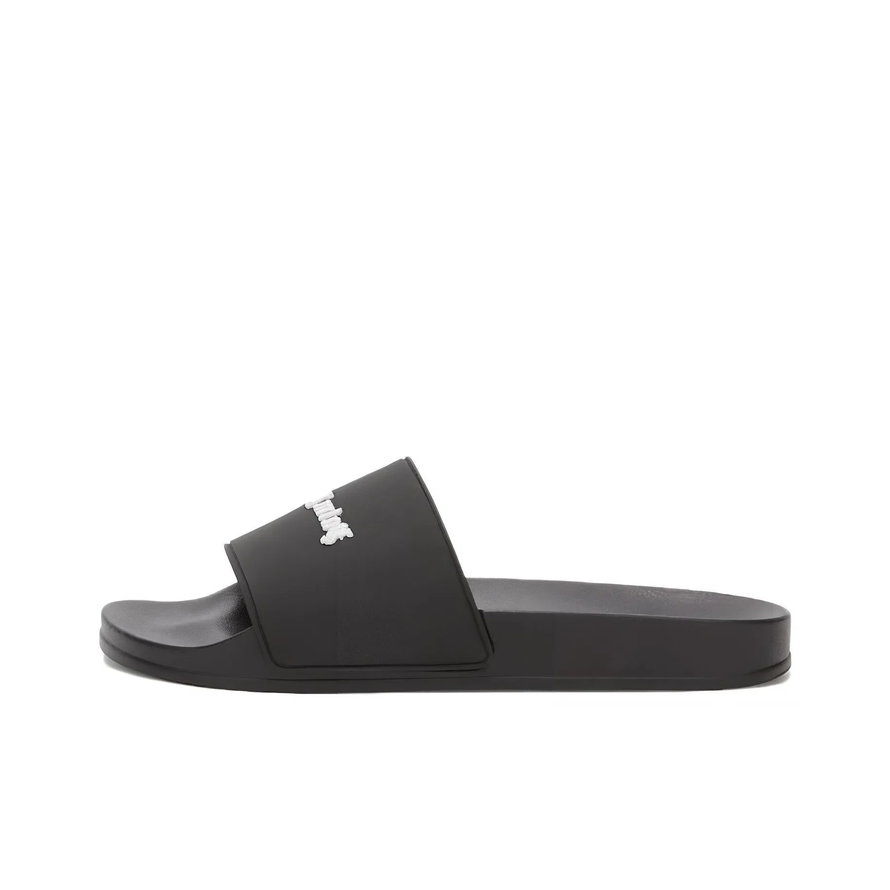 PALM ANGELS Logo Embossed Slides