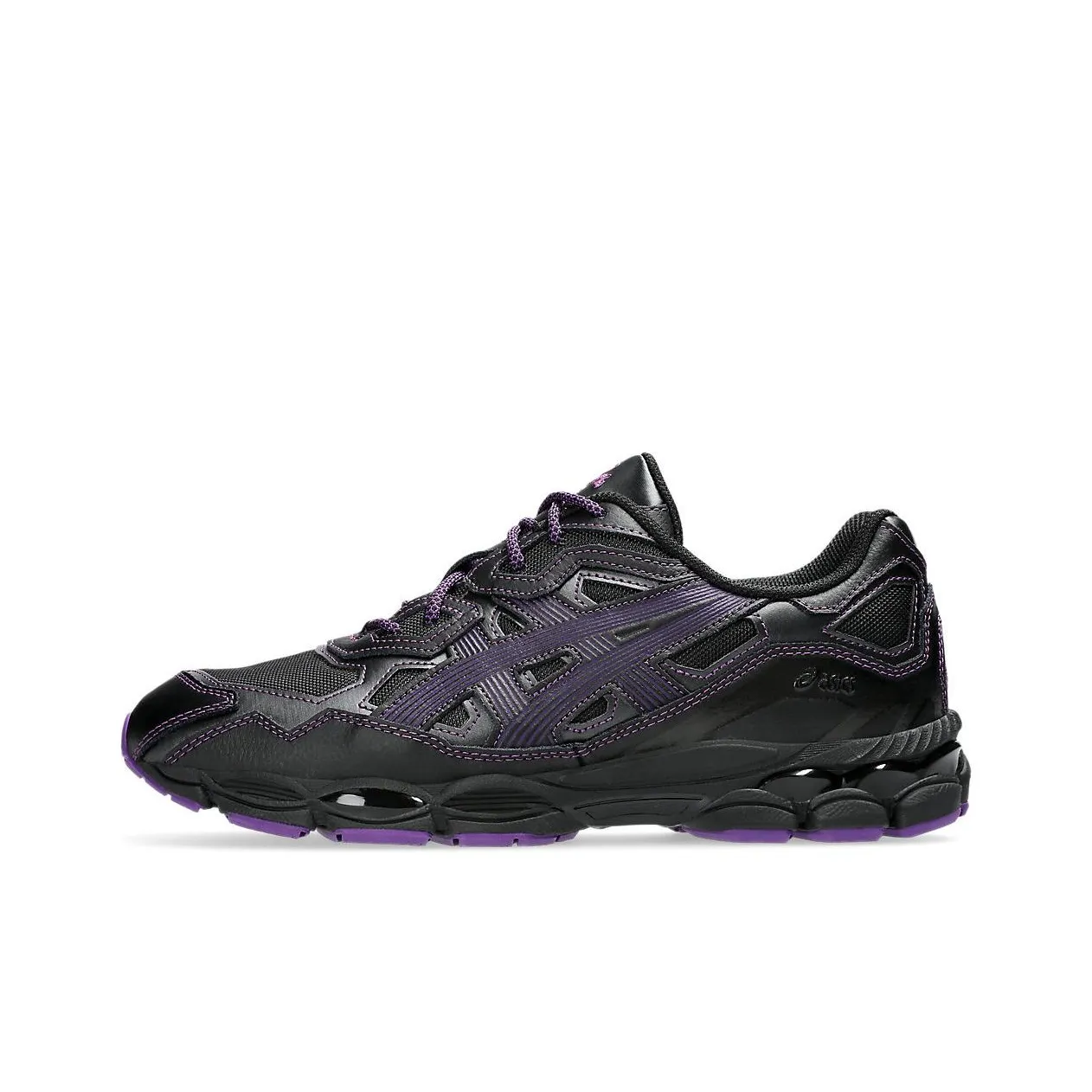 Asics Gel NYC Needles Black Purple