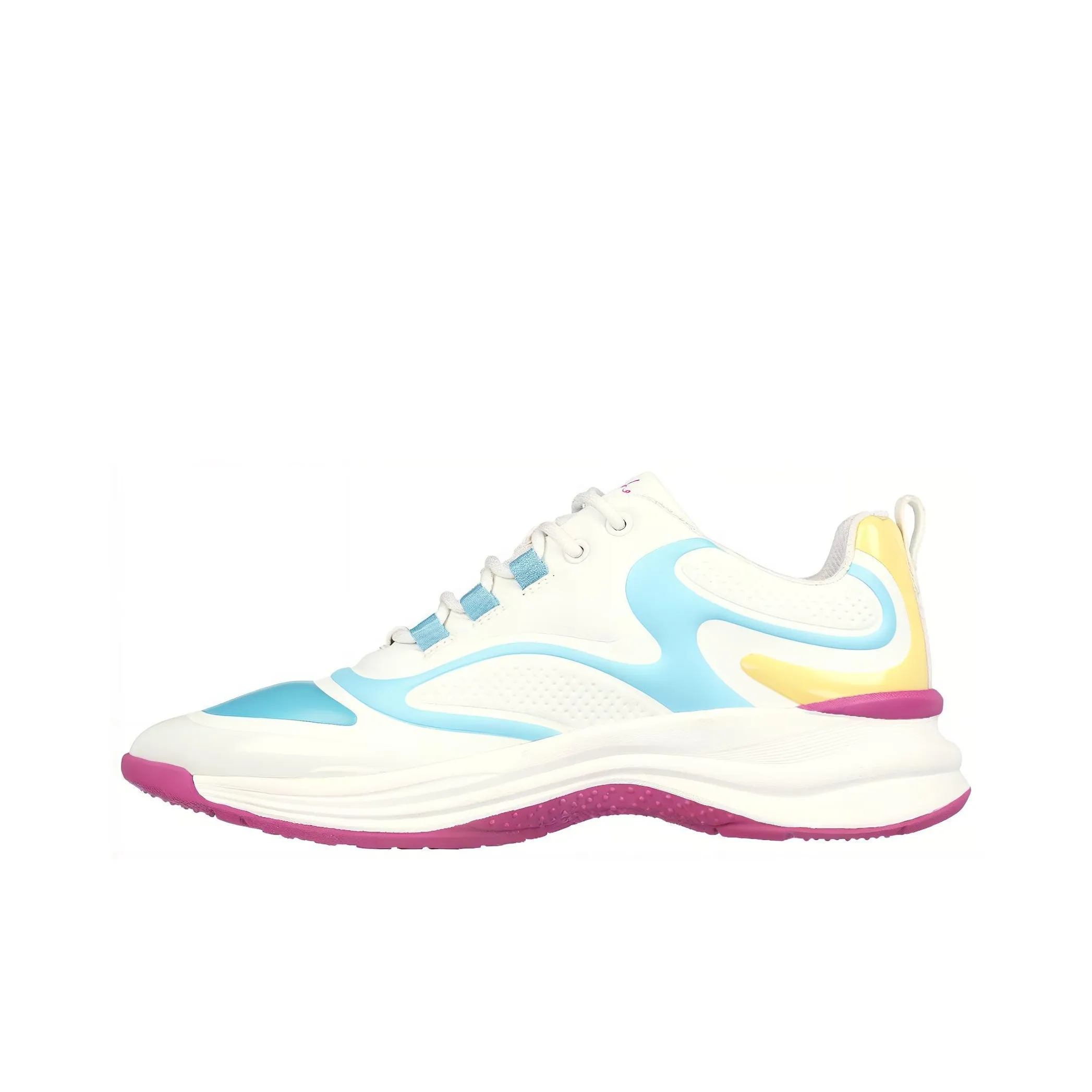 Skechers Ashley Park X Abrasion Resistant Breathable Low Top Casual Shoes Women's White Blue