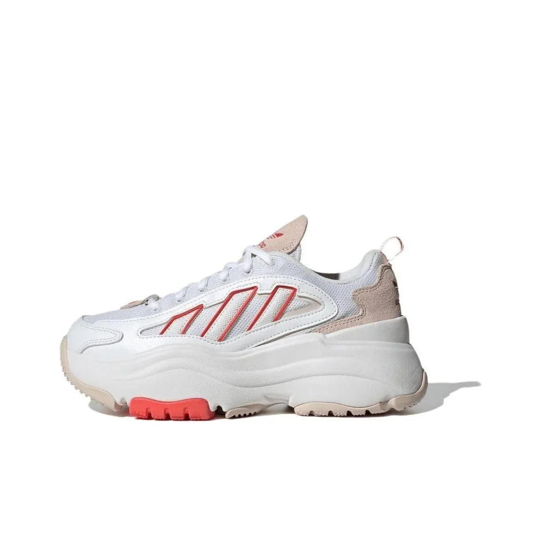 Adidas Originals OZGAIA Casual Shoes Unisex Low-Top White/Red
