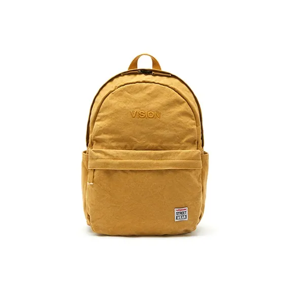 Vision Street Wear Canvas Backpack Unisex Yellow/Navy Blue