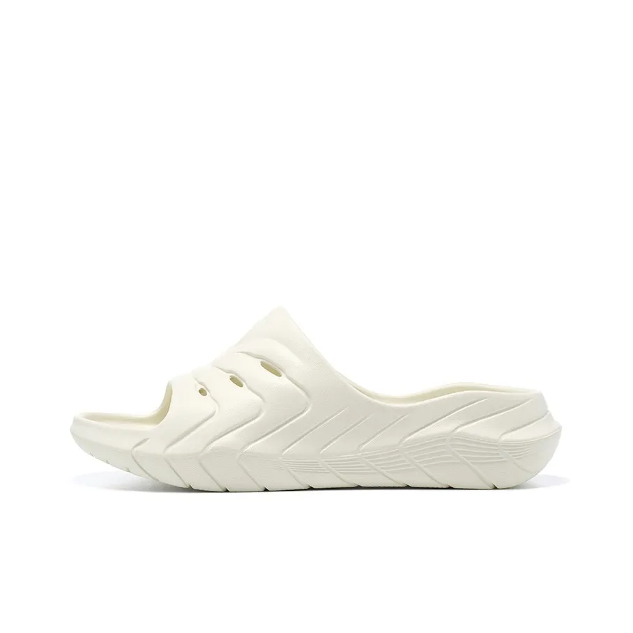 BMAI Slide Slippers Unisex White