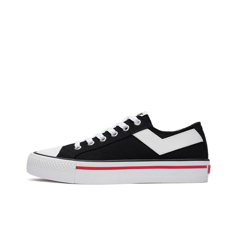 PONY Shooter Low Top Canvas Shoes Unisex Black