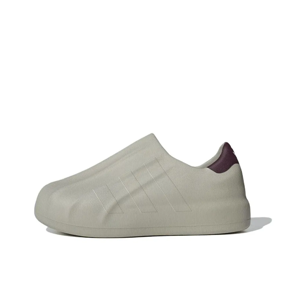 adidas originals AdiFOM SST "Putty Grey Maroon"