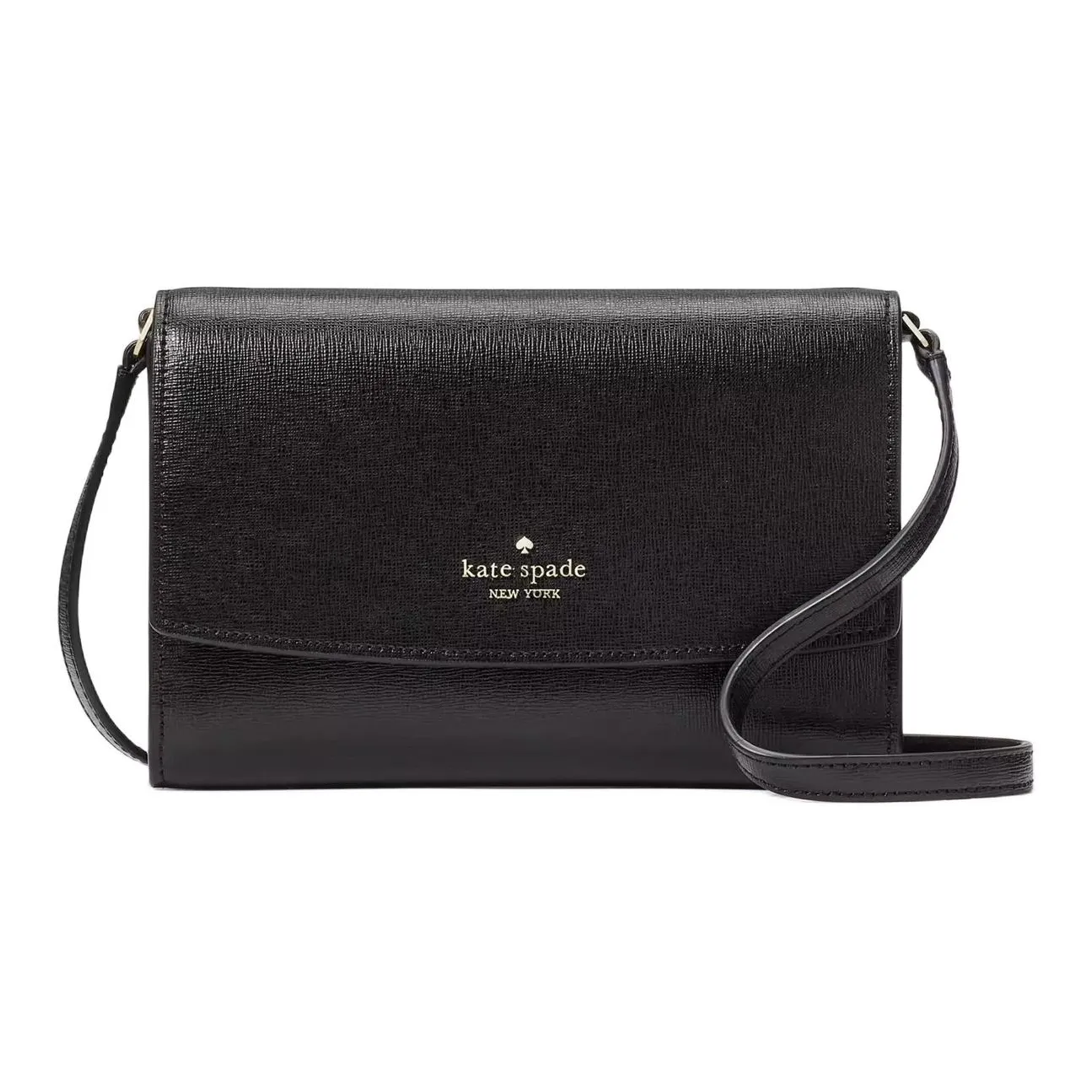 Kate Spade ПВХ Сумка через плечо Женская Черная