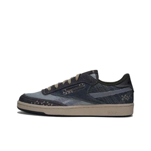 reebok Club C Series Кроссовки для скейтбординга Низкие Серые Унисекс