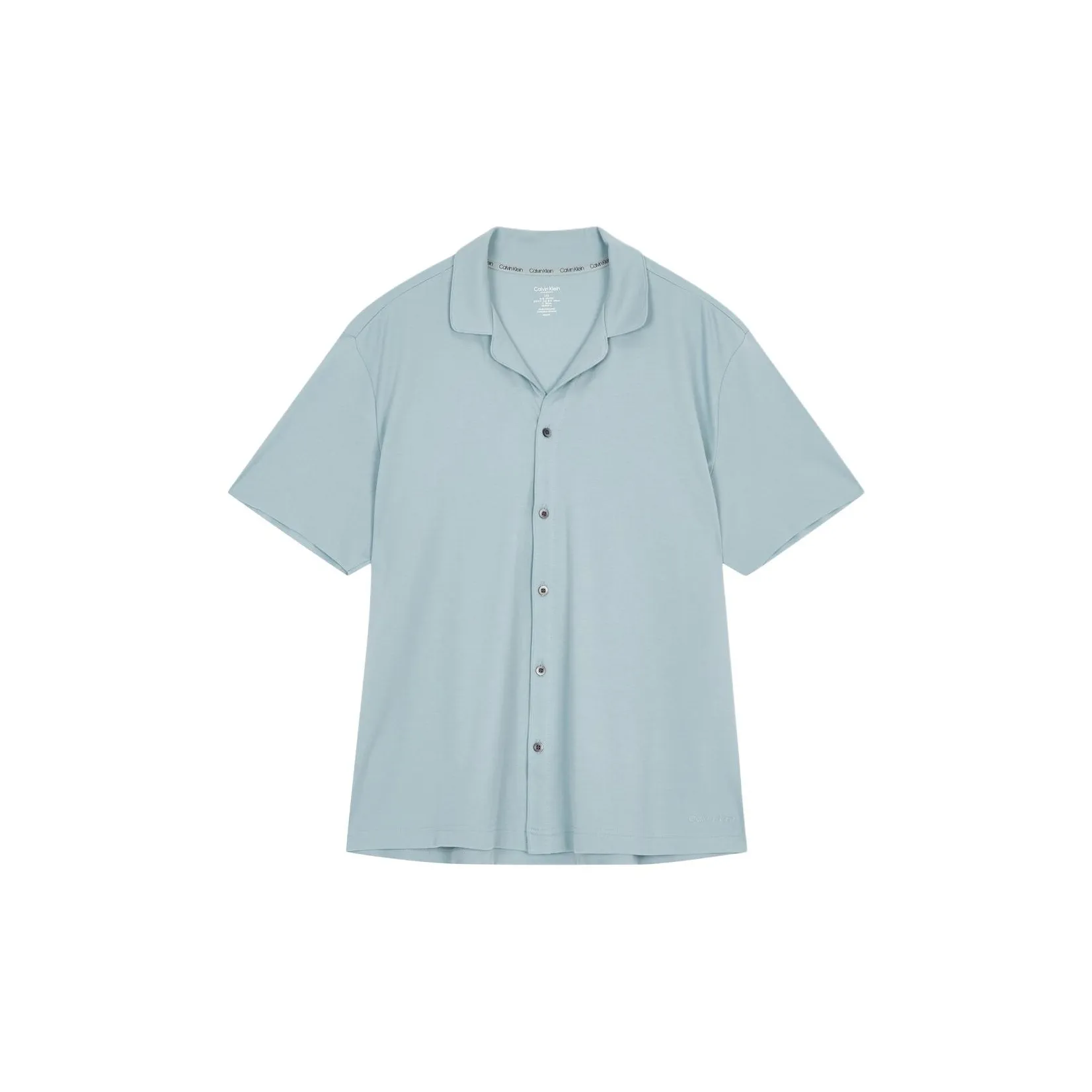 CALVIN KLEIN Pajama Tops Men's Light Blue