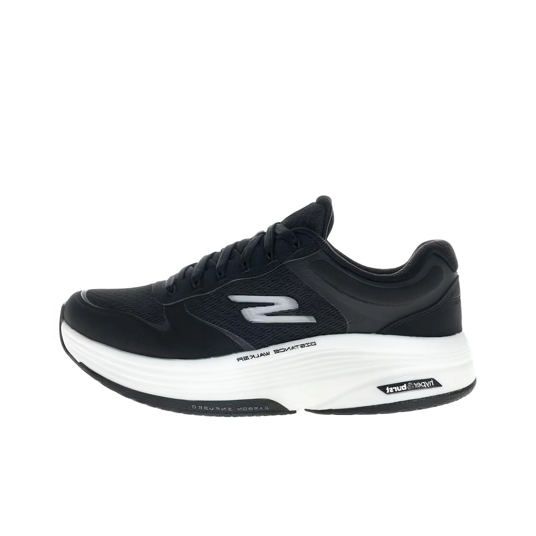 Skechers Go Walk Distance Walker Abrasion Resistant Breathable Low Top Casual Running Shoes Men's Black