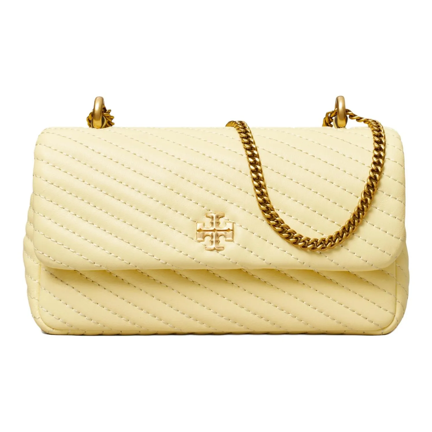 TORY BURCH Kira (Красный) Напп Кожа Сумка через плечо Мини Женская Лимон