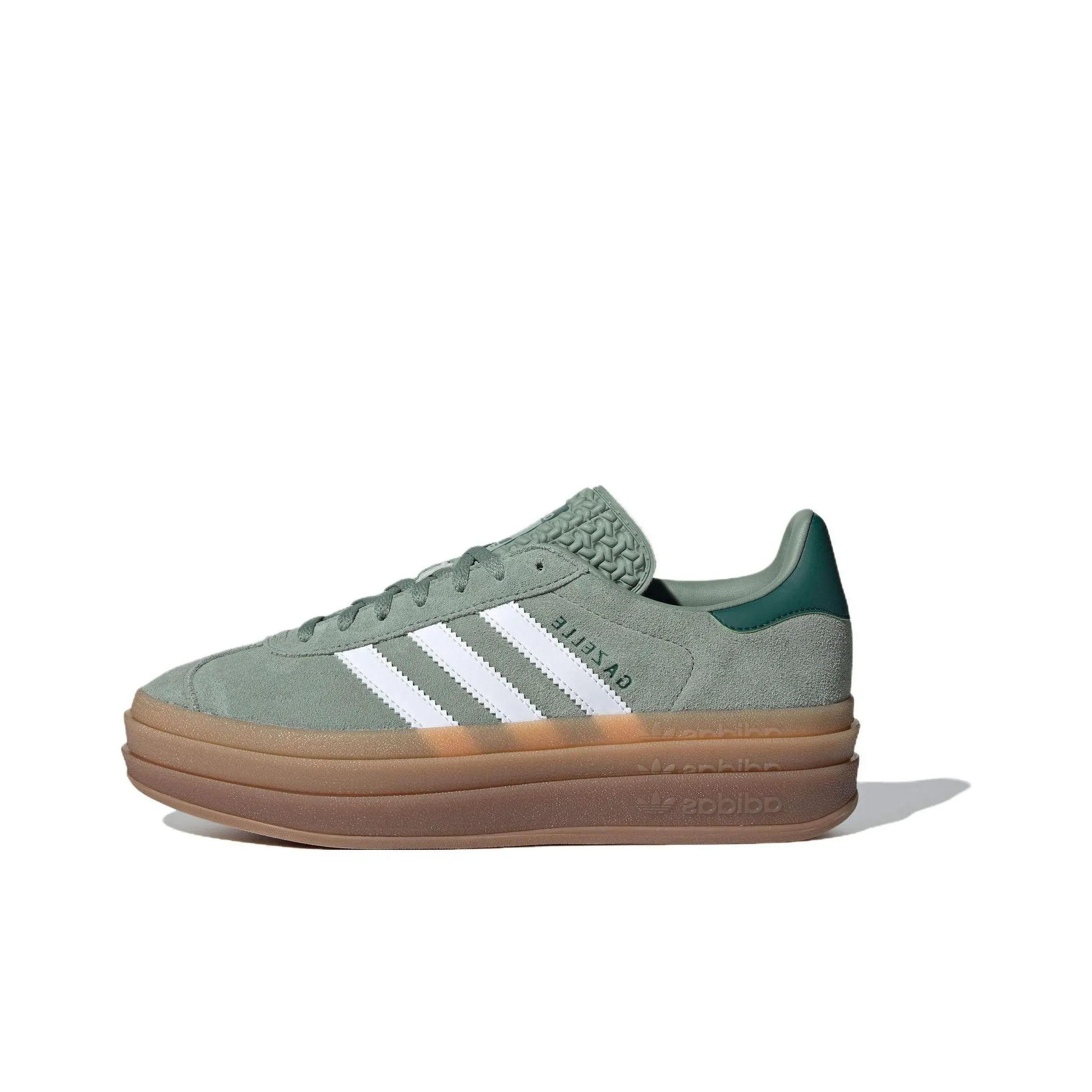 Adidas Gazelle Bold Silver Green Gum Women's'ss