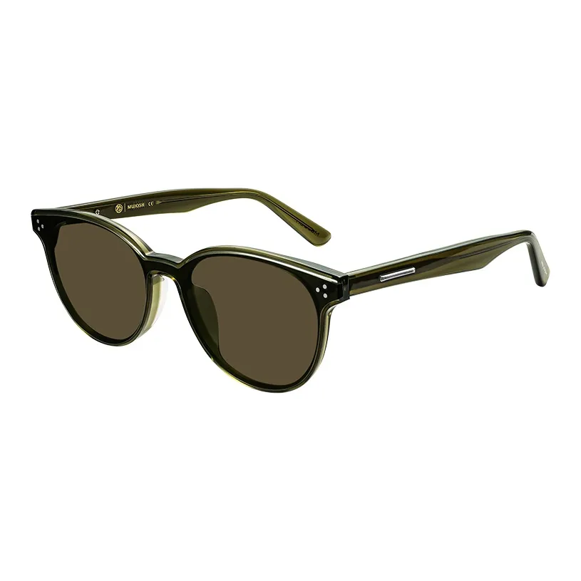 MUJOSH Astral Series Round Holographic Floating Face Sunglasses Outdoor Outsole Style Sunglasses Unisex