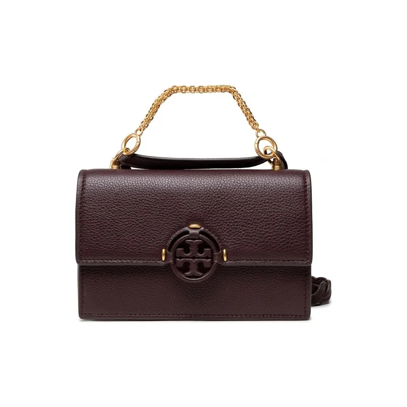 TORY BURCH Сумка через плечо из коровьей кожи Mini Женская Красная
