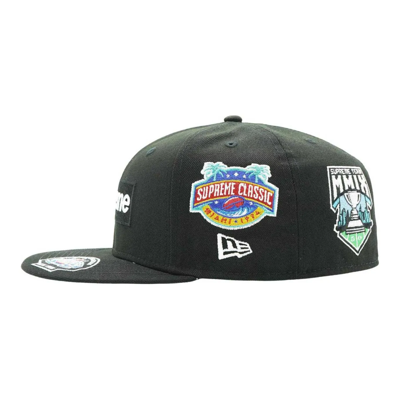 Supreme x New Era Кепки Унисекс Черный