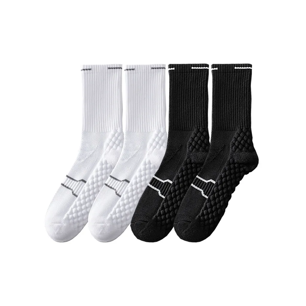 BEAR UNION Knee High Socks Unisex 4 Pack