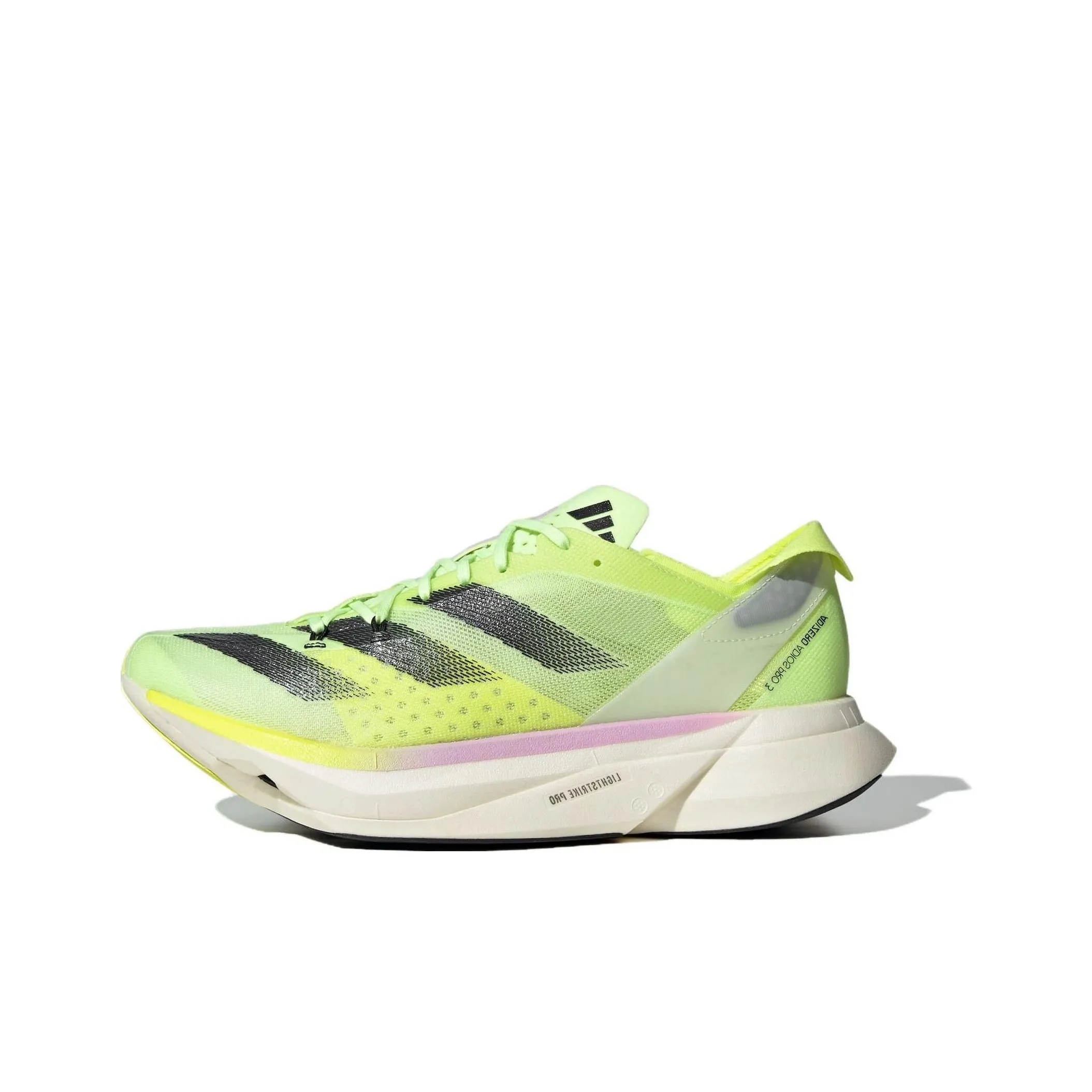 adidas Adizero Adios Pro 3 Neon Green Black Pink