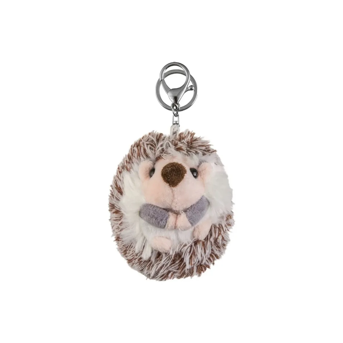 A little tide to play Круглый Rolling Porcupine Куклы Плюшевый Брелок 10 см Высота