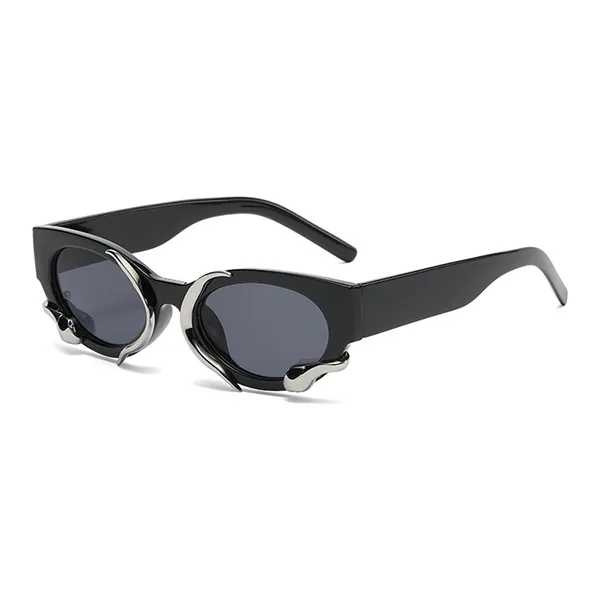 LILY LOTTY Пластик OVAL SUNGLASSES Унисекс