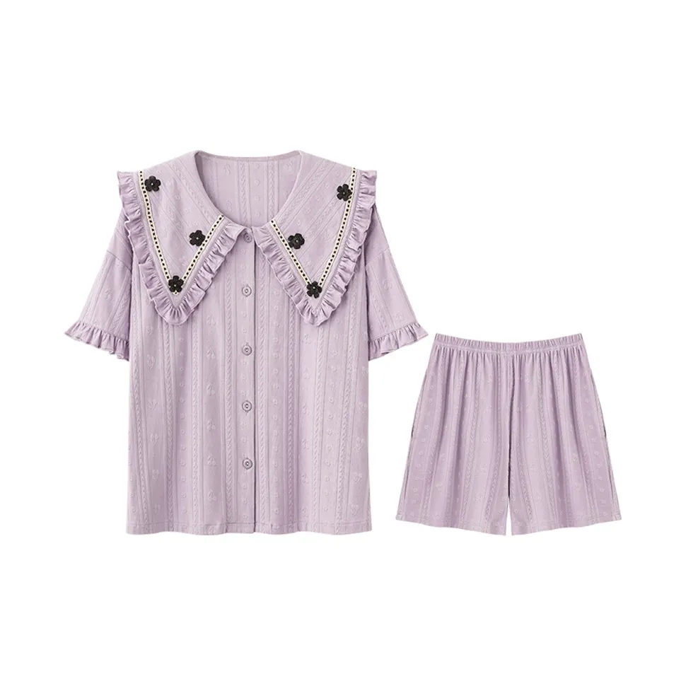 Lan Miao LAMIU Pajama Set Women
s Modal